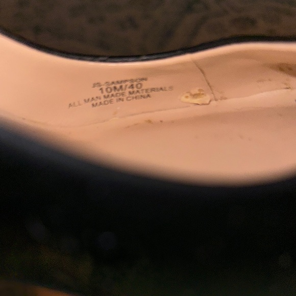 Jessica Simpson Black Wedges with Smooth Leather and Rounded Toe - Picture 2 of 8